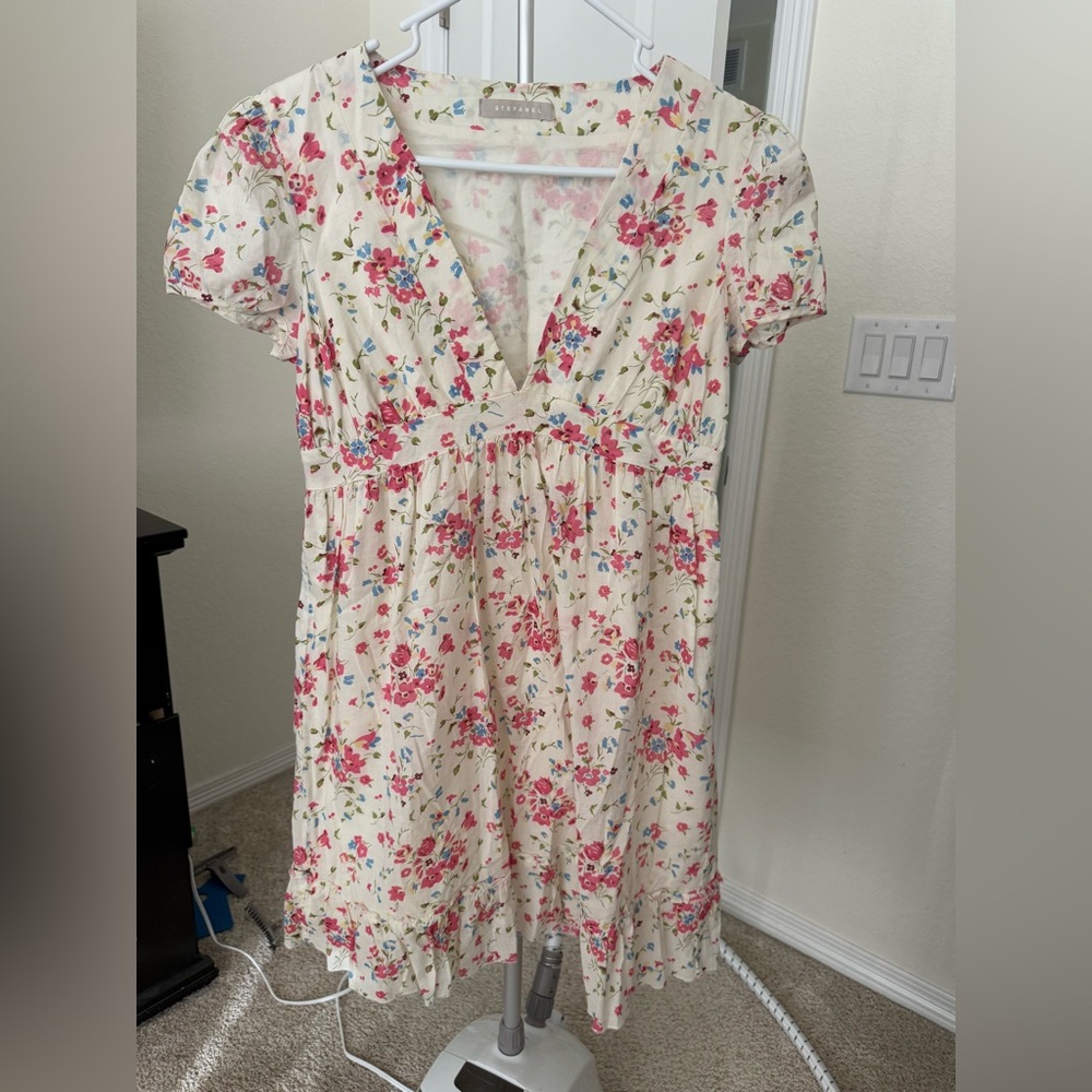 Beautiful Floral Italian Stefanel Dress
